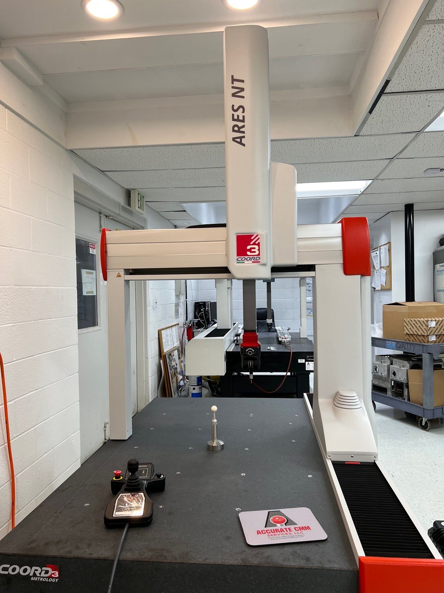 Relocation and Setup Services for CMM - Accurate CMM Services LLC