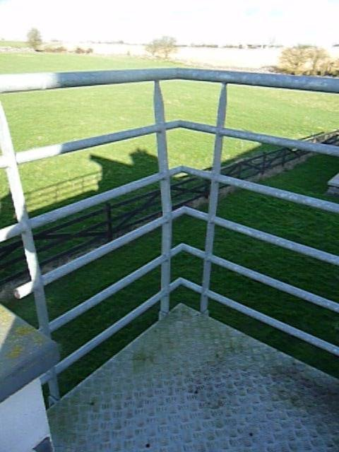 Galvanised Stairs and Balcony