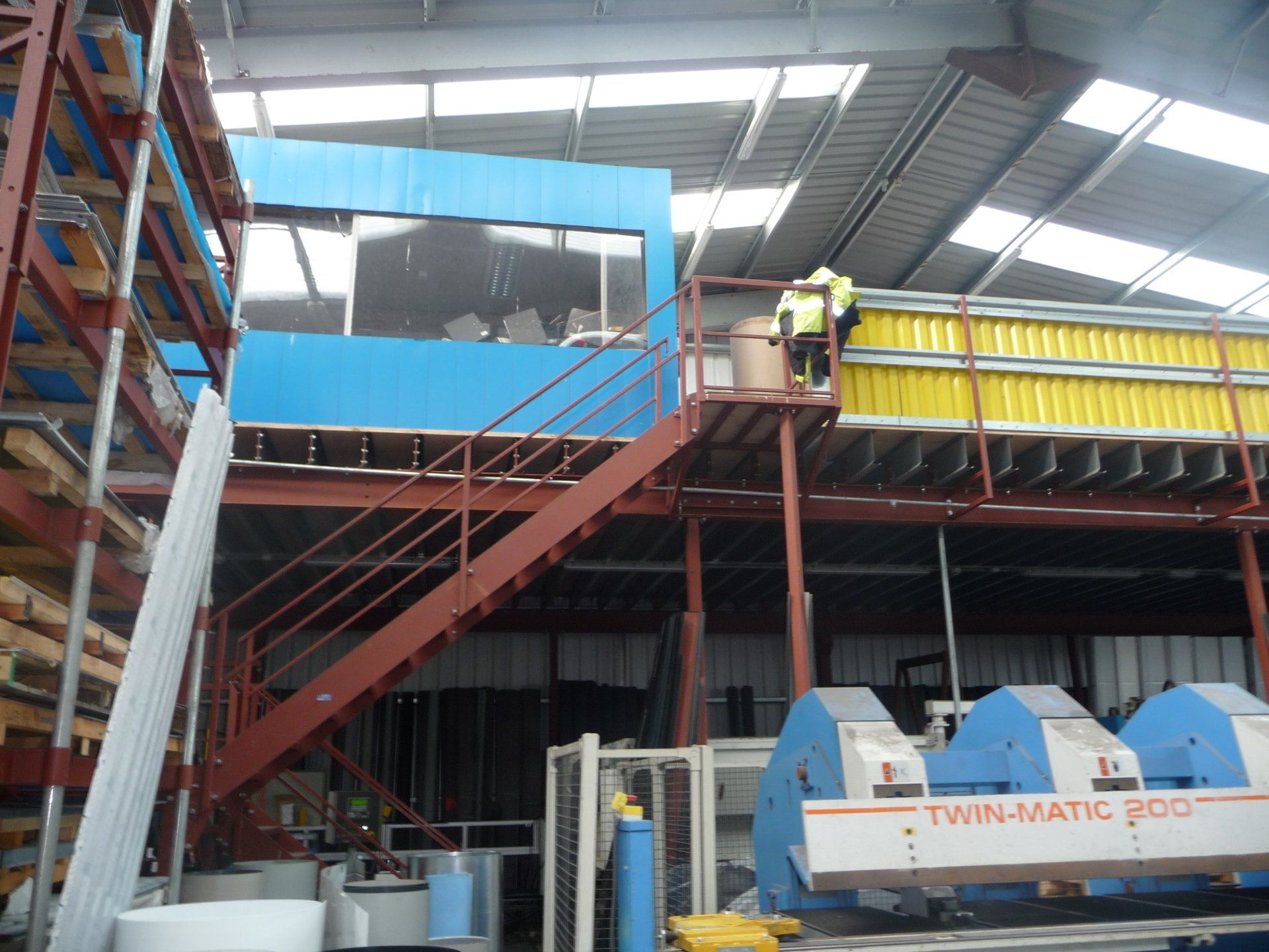 Mezzanine Floor and Stairs