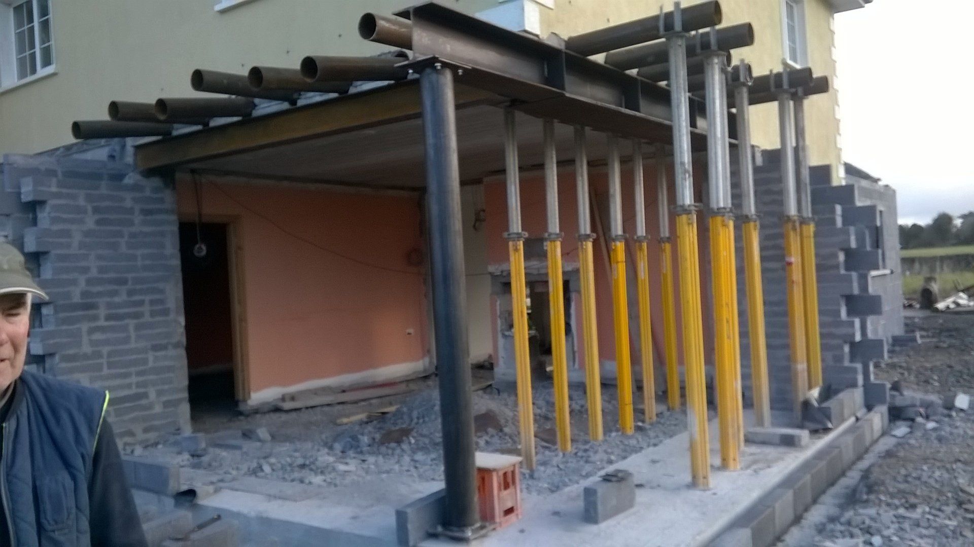 House Supports and Extension