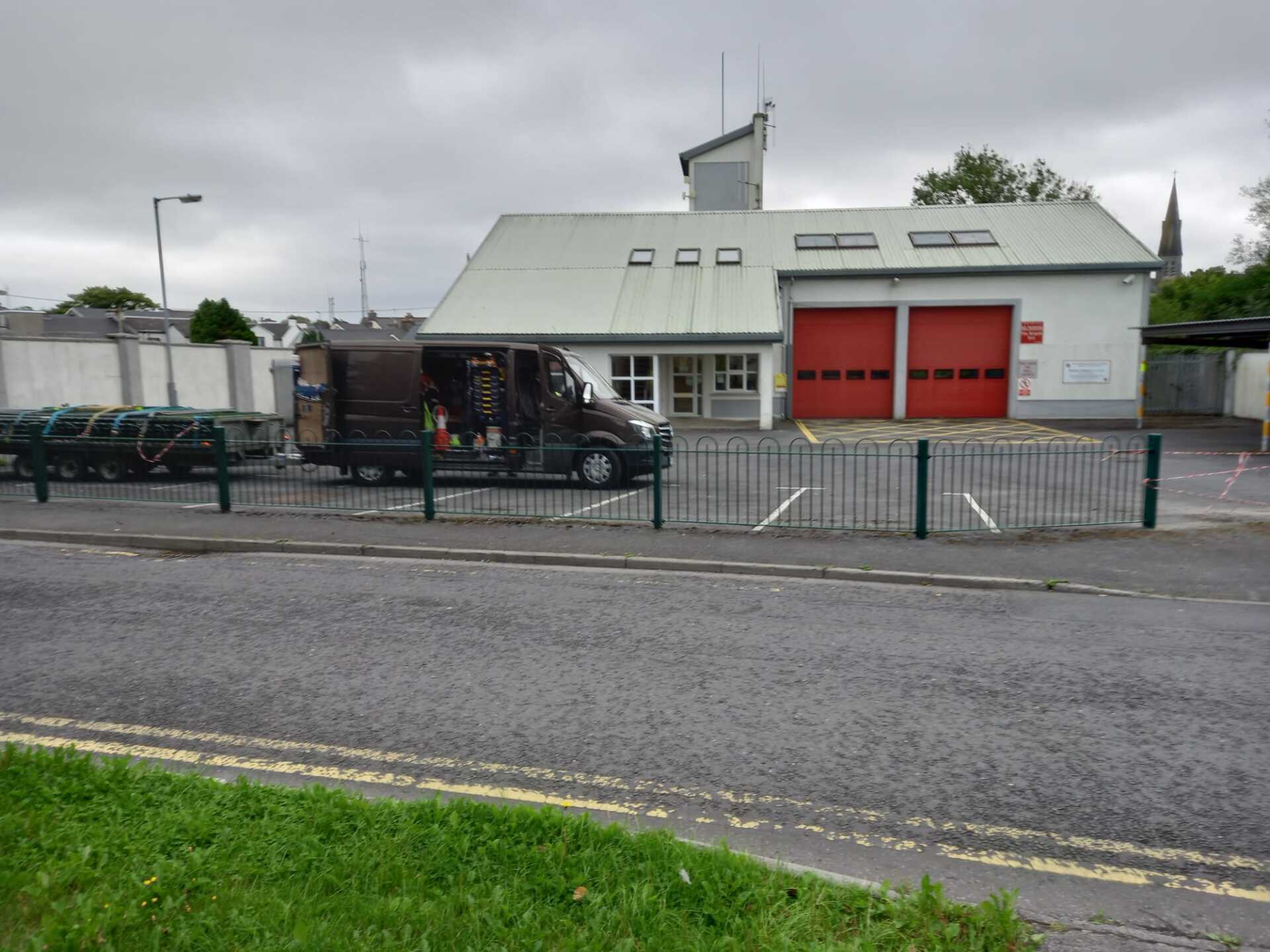 Railings, Gort Fire Station