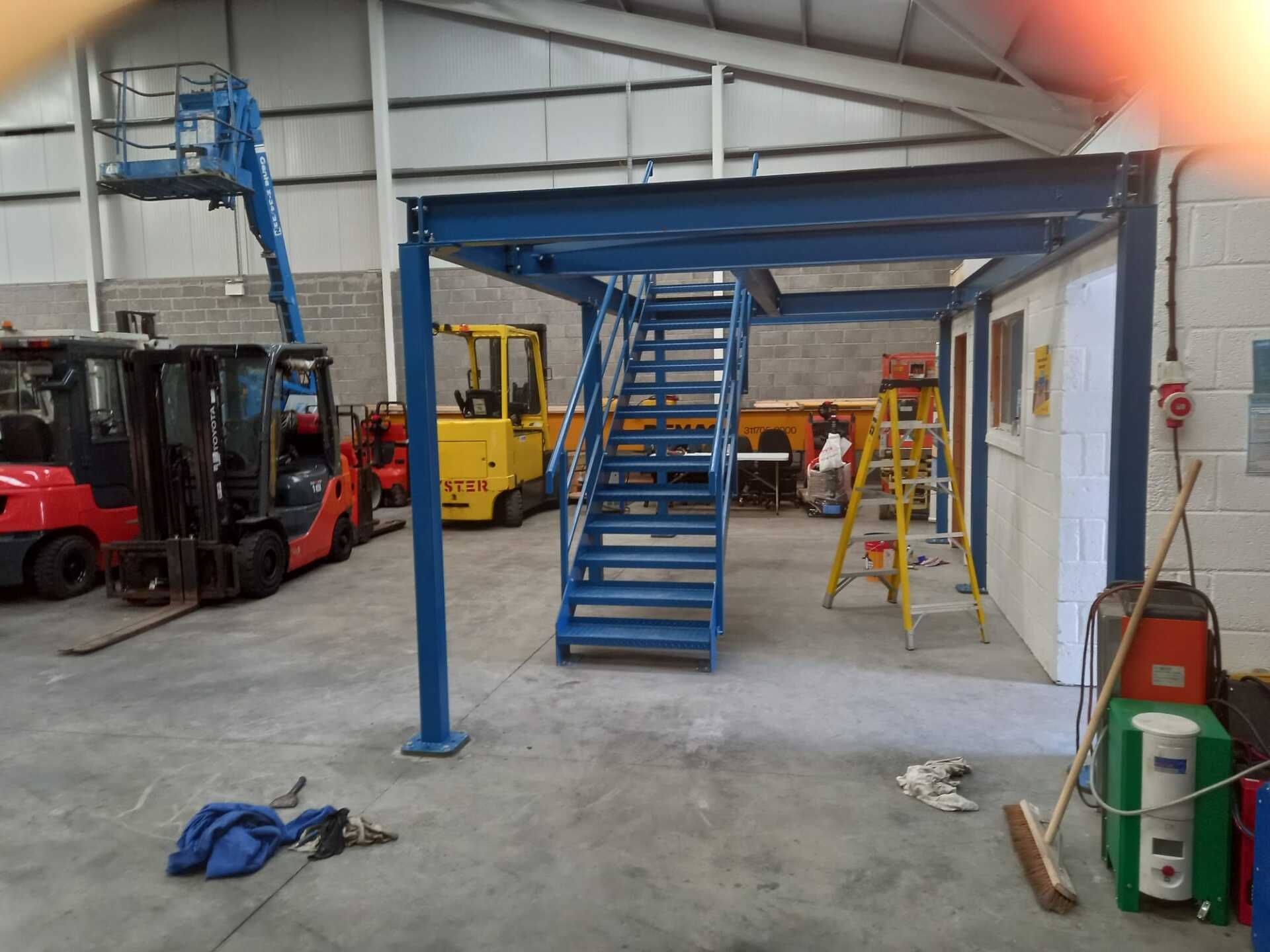 Structural Stairs and Mezzanine Floor