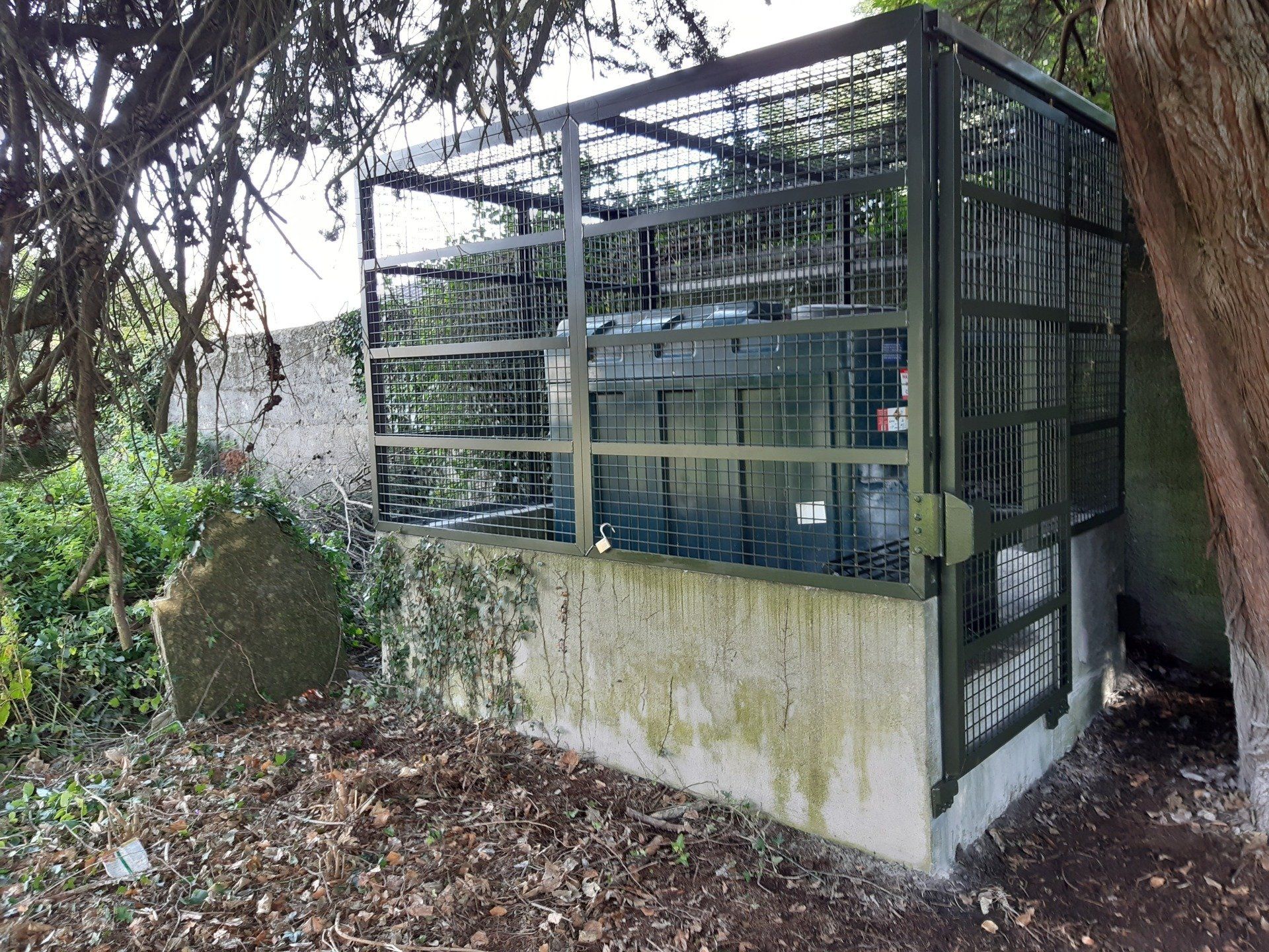 Fuel Tank Security Locker