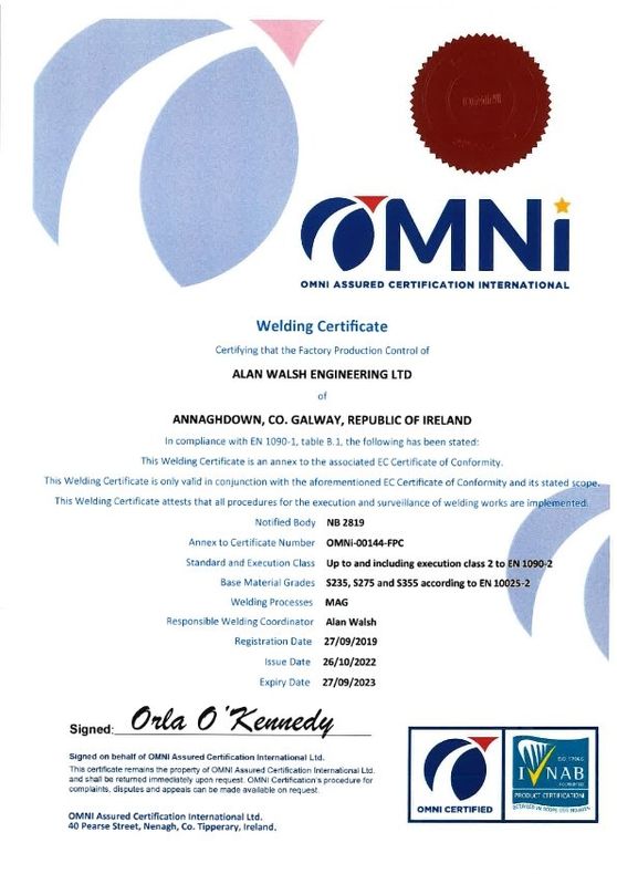 Welding Certificate