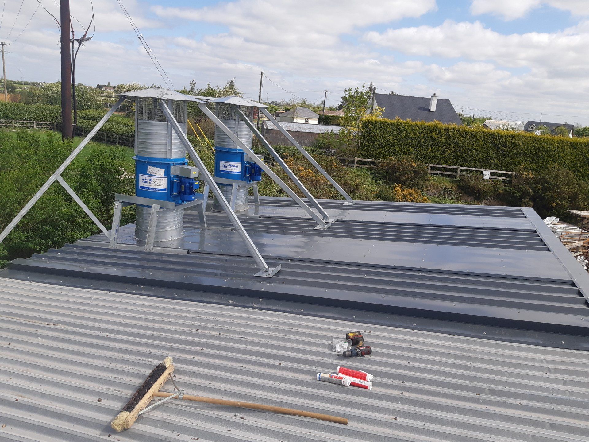 Extractor Fans with Chinese Hats