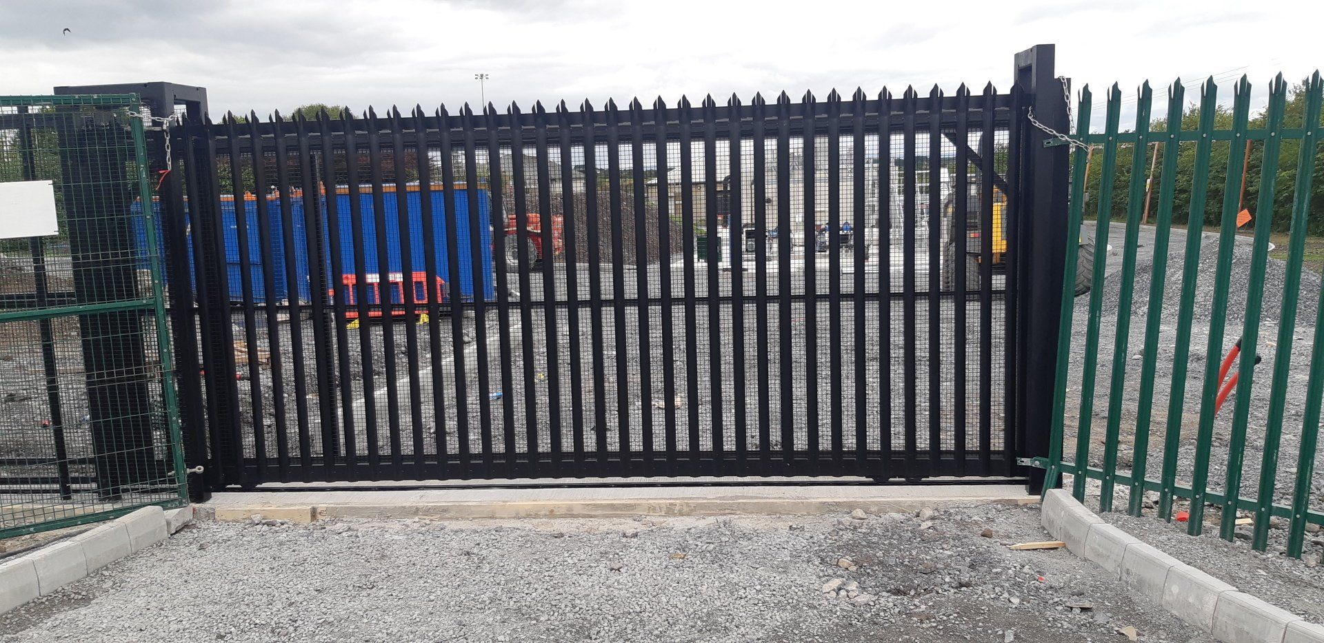 Industrial Sliding Security Gate