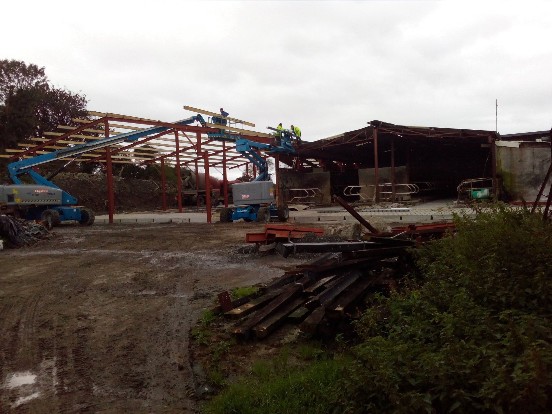 Slatted Shed Extension