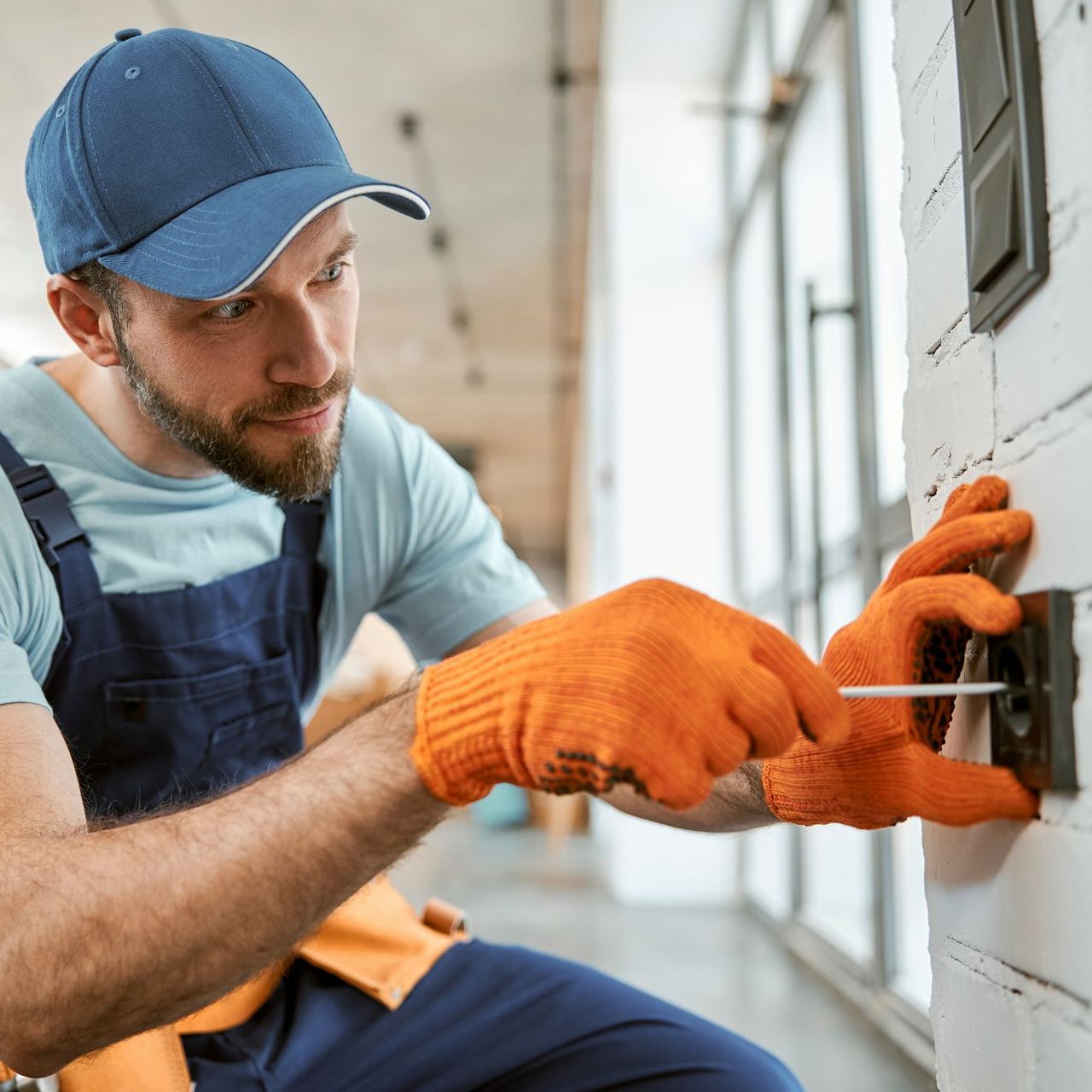 Photo of a happy resident