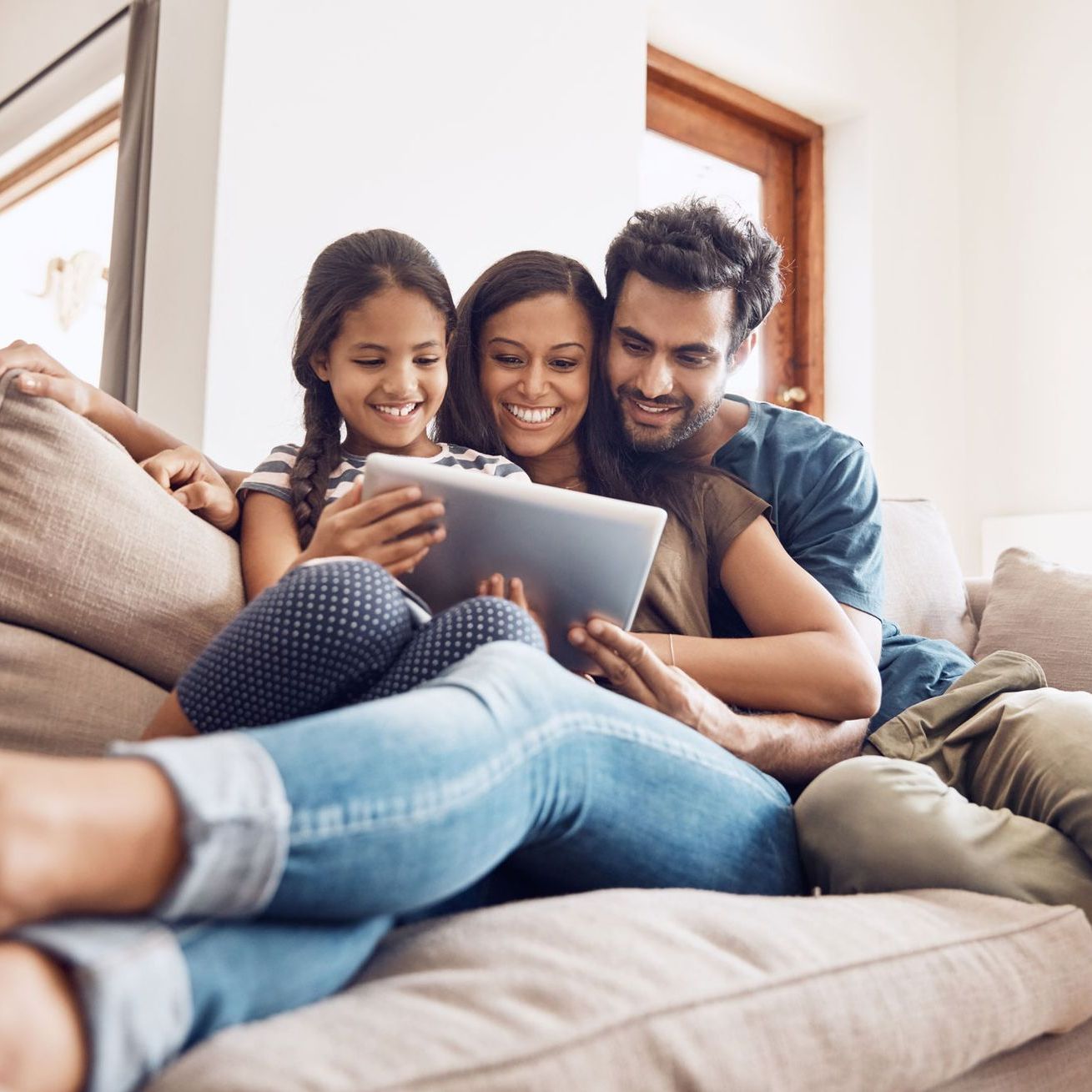 Photo of a modern desk