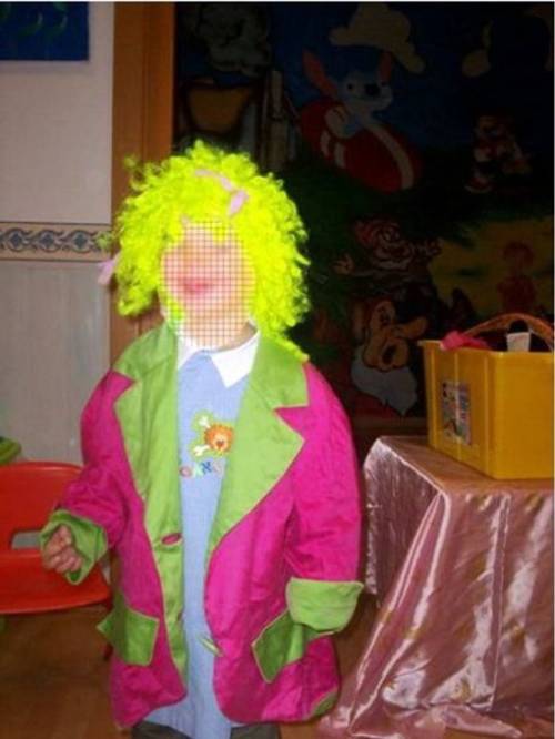 Bambino del laboratorio teatrale