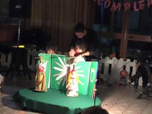 Decorazioni del laboratorio di teatro