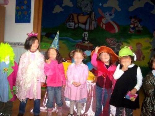 bambini del laboratorio di teatro