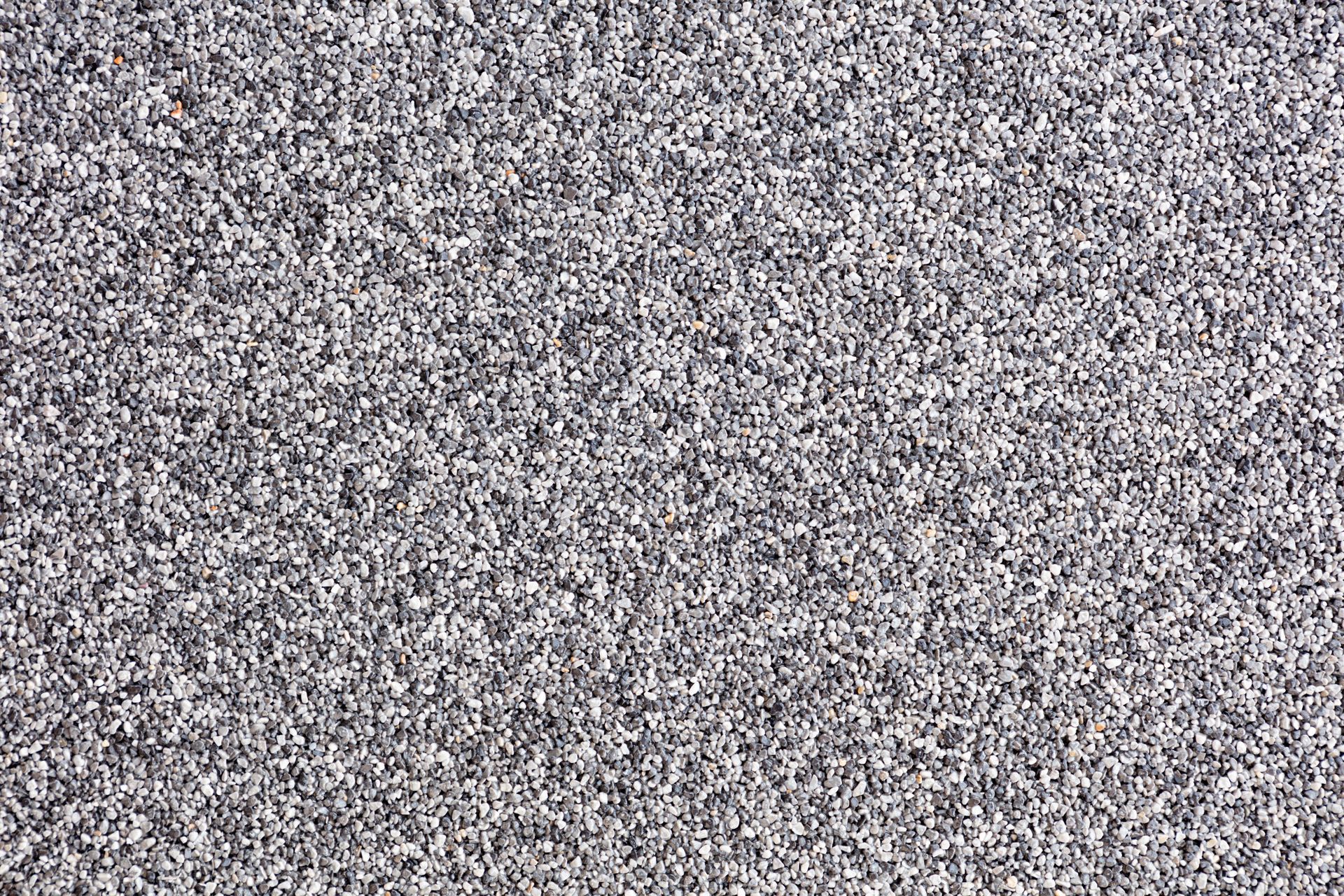 Close-up of a speckled, gray surface, likely asphalt or gravel.