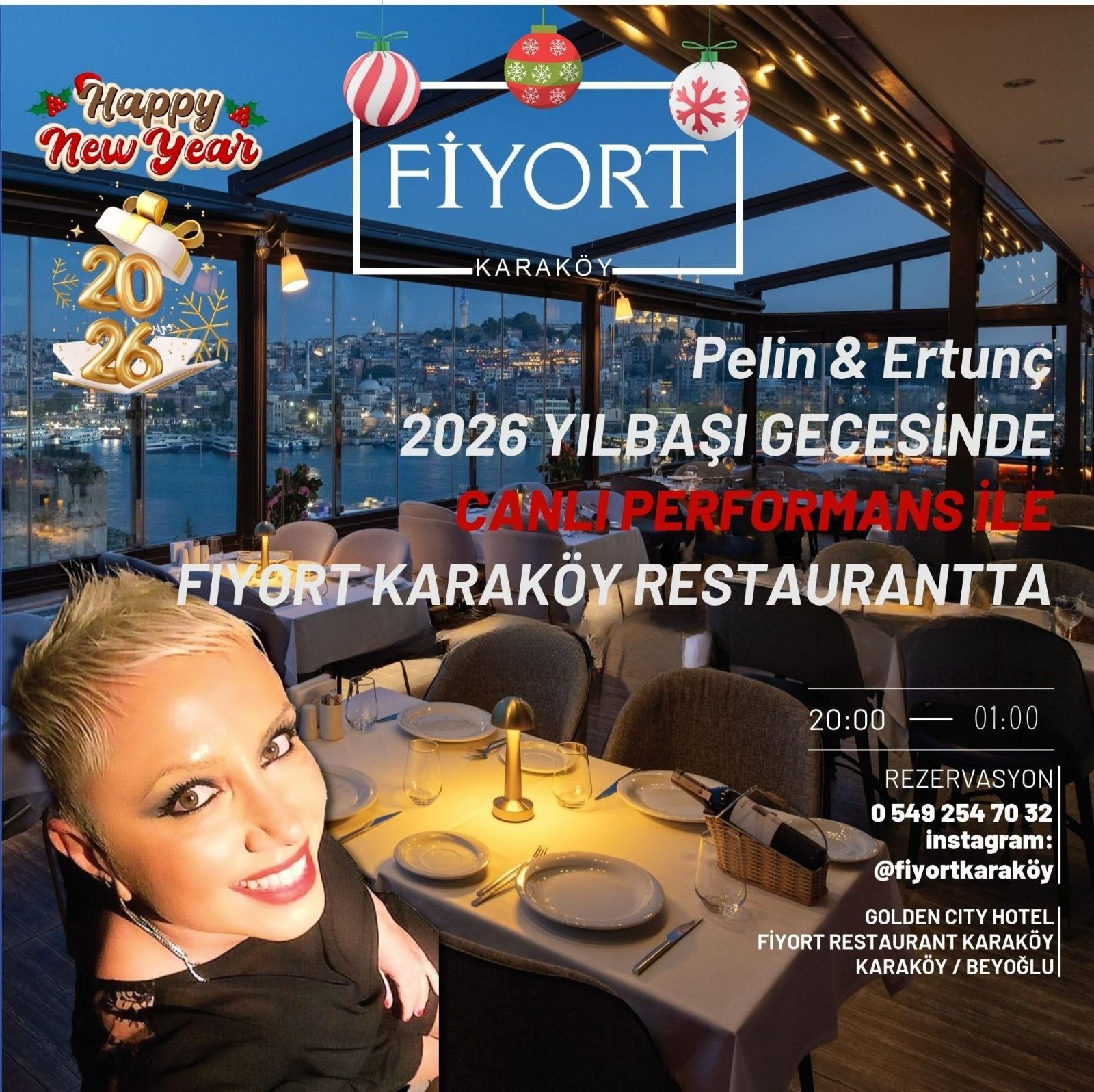 Golden City Hotel Yılbaşı Programı