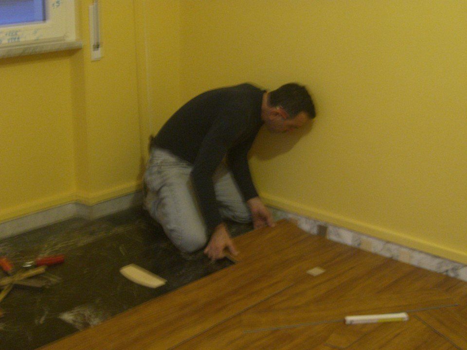 messa in posa di parquet