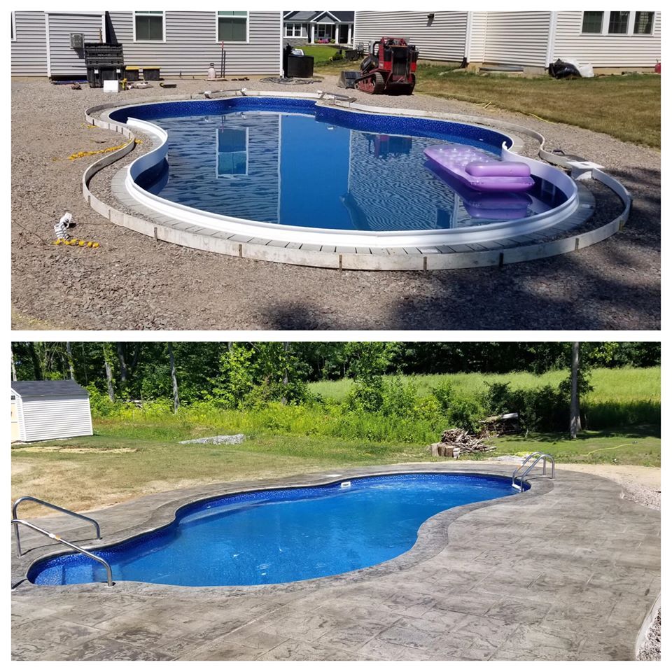 Pool Deck Areas | Syracuse, NY | Distinctive Stone & Concrete