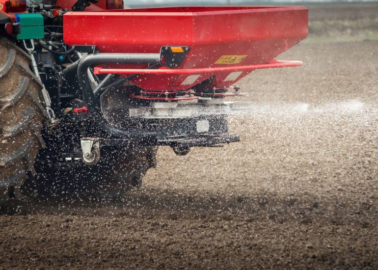 A Tractor is Spraying Fertilizer on a Field — Beerwah Co-Op in Beerwah, QLD