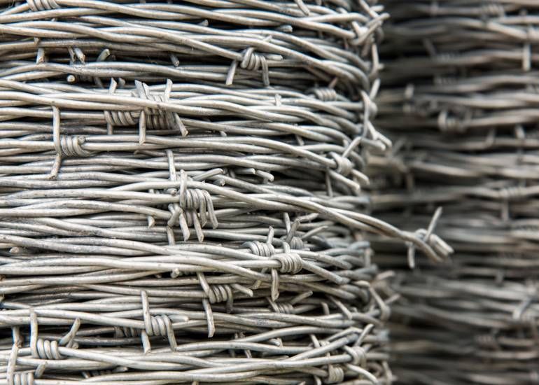 A Stack of Barbed Wire — Beerwah Co-Op in Beerwah, QLD