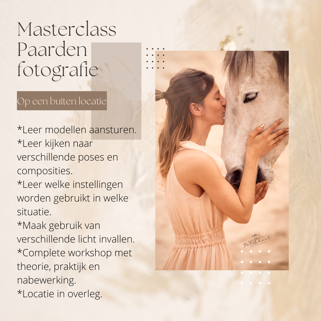 Masterclass Paardenfotografie-workshop Paardenfotografie