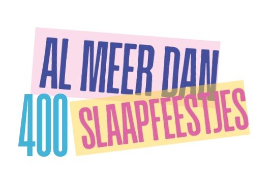 al 400 tipi slaapfeestjes verzorgd
