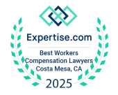 Expertise.com best workers compensation attorneys in costa mesa 2023.