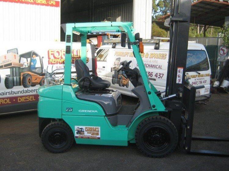 Garage Full Of Forklift And Parts — Forklift Services In Bundaberg, QLD