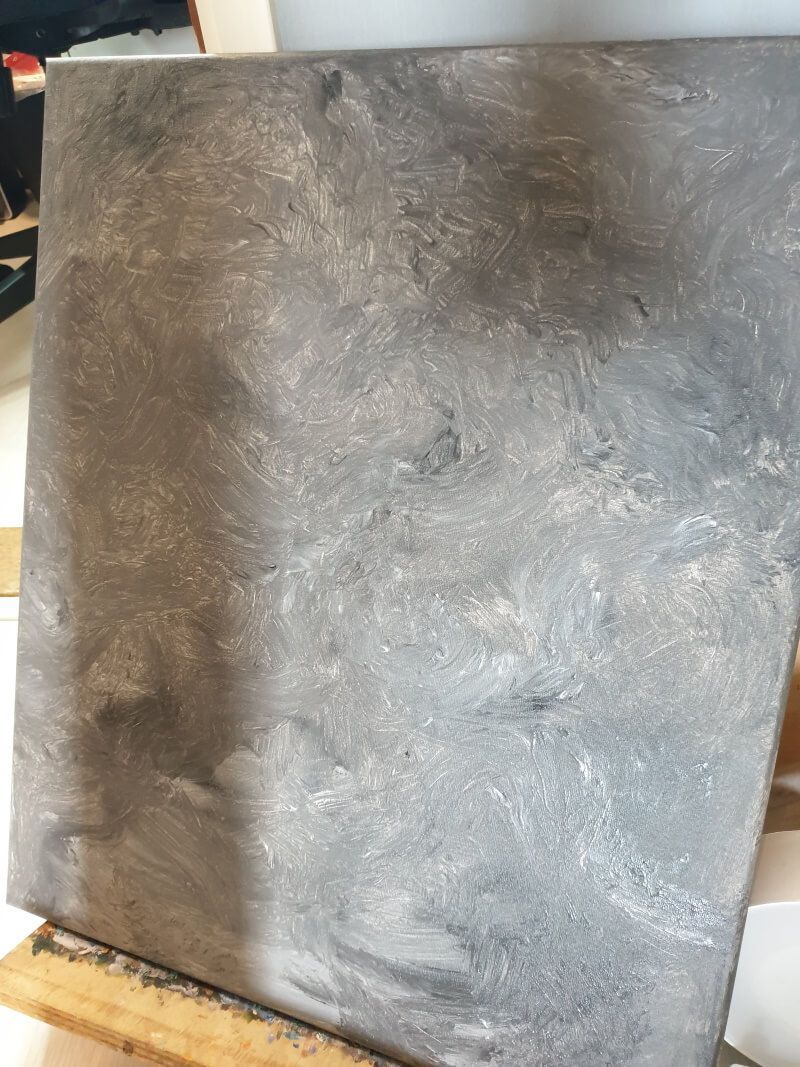 Onderlaag acryl drogend