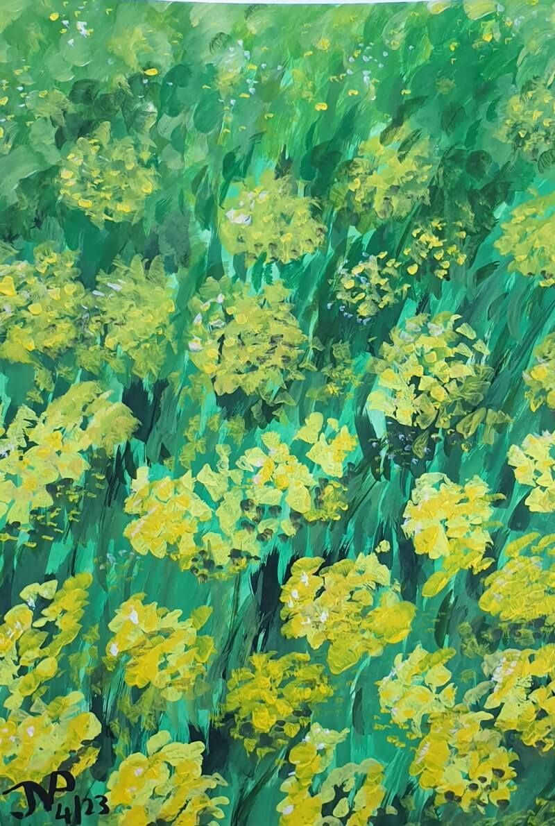 Koolzaadveld - Joyce van Paassen Art 2023 ©