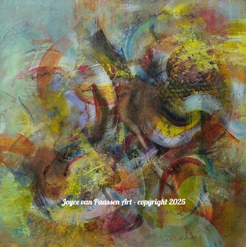 Moving circles - Acryl gemengde technieken - Verkocht
Joyce van Paassen Art - copyright 2025