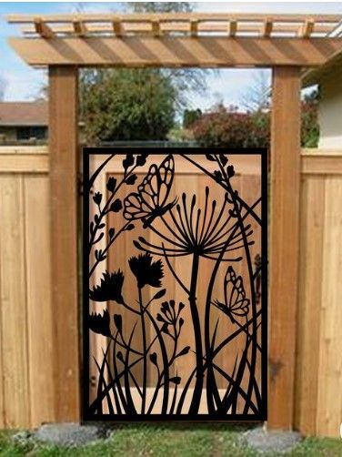 metal privacy screen