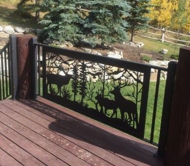 deck metal railing