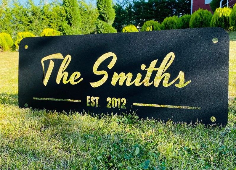 metalwork signs