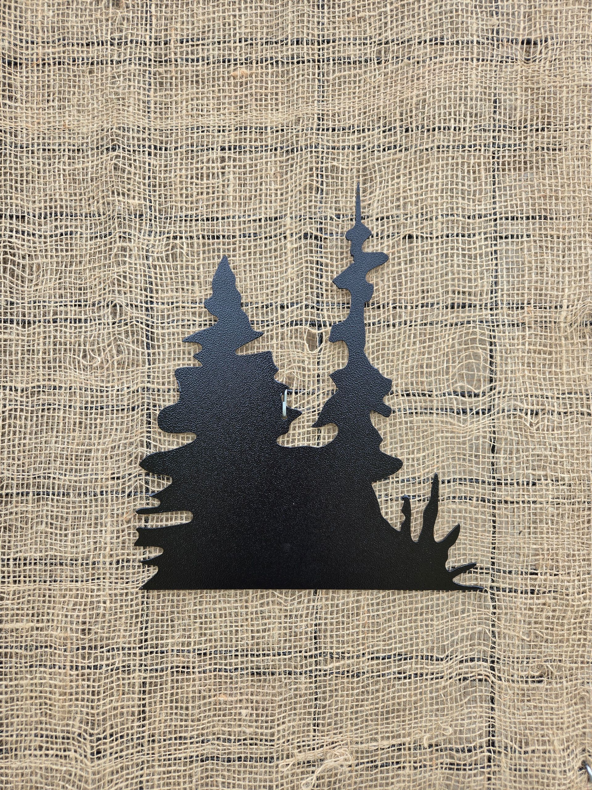 rustic nature metal wall art