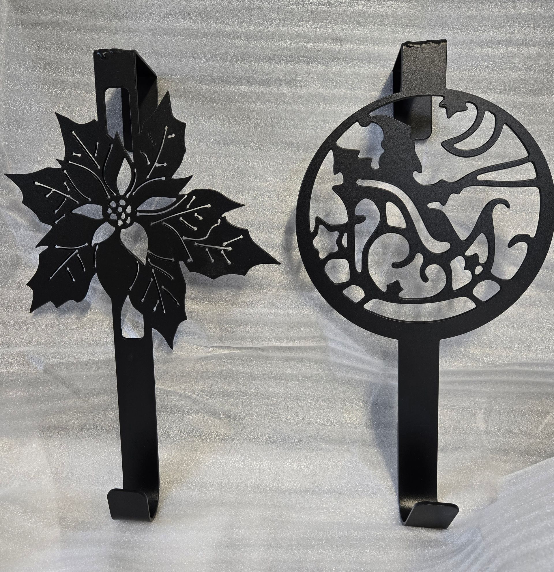 metal stocking hangers for christmas