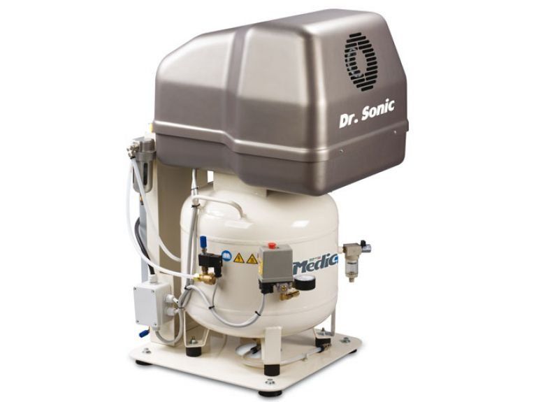 COMPRESSORE MEDIC AIR - DR. SONIC 320 - SILENT CON ESSICCATORE -50LT