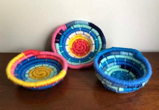 Ocean City Arts Center Coil Basket summer art camp