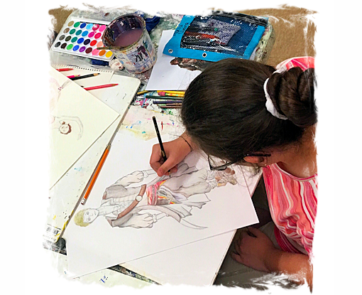 Ocean City Arts Center summer Drawing & Painting Camp