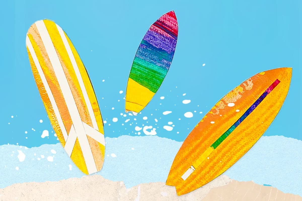 Ocean City Arts Center Surf Art Jr kids camp