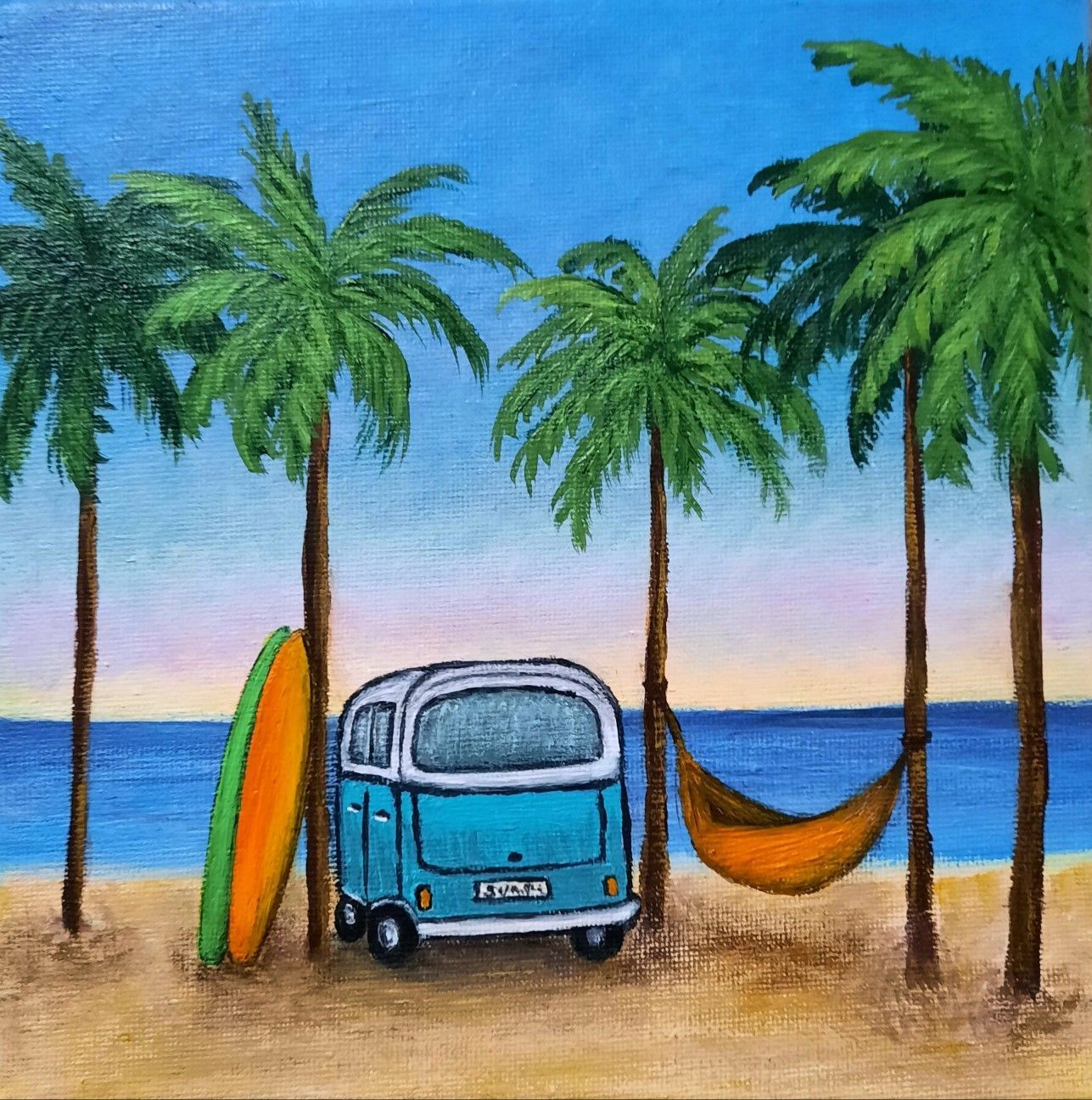 Ocean City Arts Center Beach & Surf Art summer camp for kids