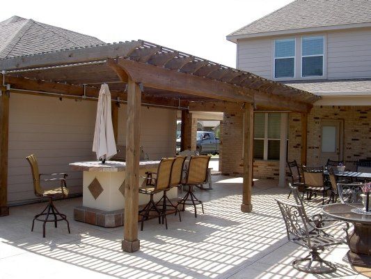 Beautiful Patio — Dayton, TX — Precision Lawns