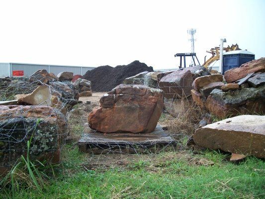 Moss Rock — Dayton, TX — Precision Lawns