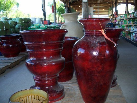 Red Pots — Dayton, TX — Precision Lawns