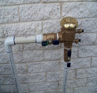 Newly Repaired Backflow System — Dayton, TX — Precision Lawns