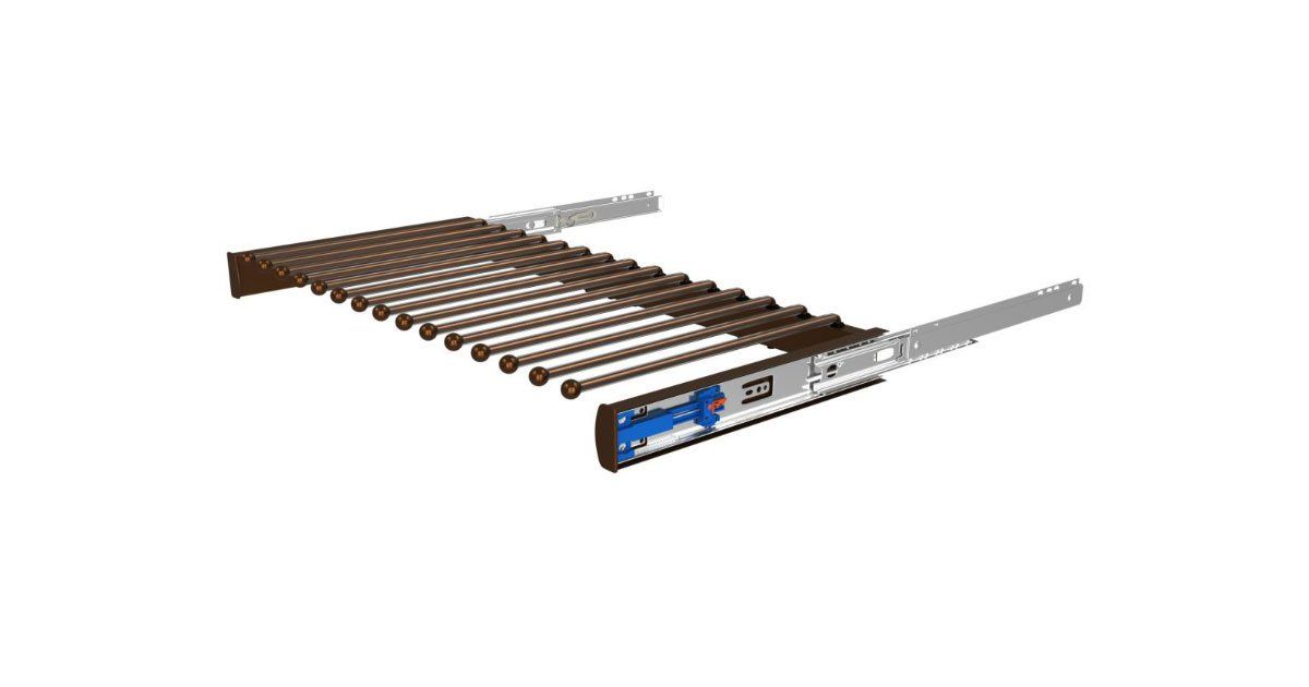 A picture of a clothes rack on a white background.