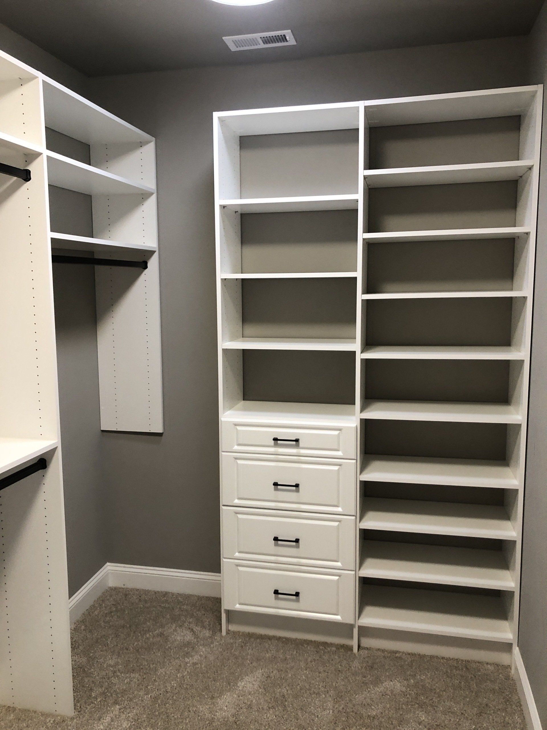 Custom Closet System Installed in Paris, KY