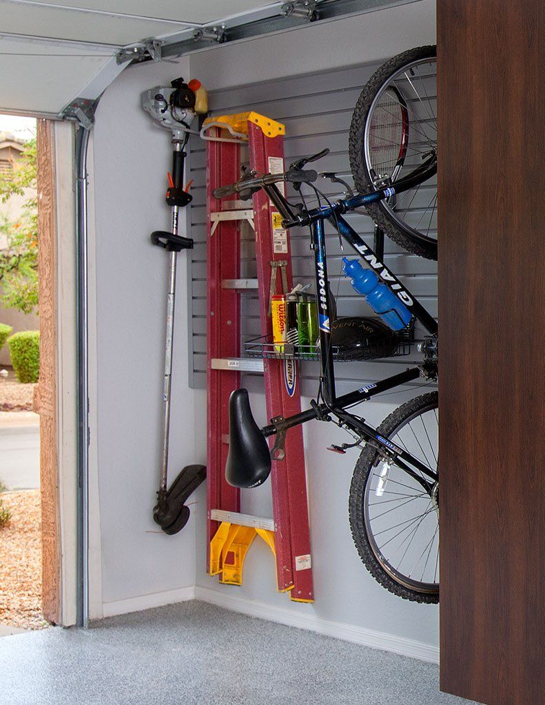 Slatwall Garage Wall Storage System