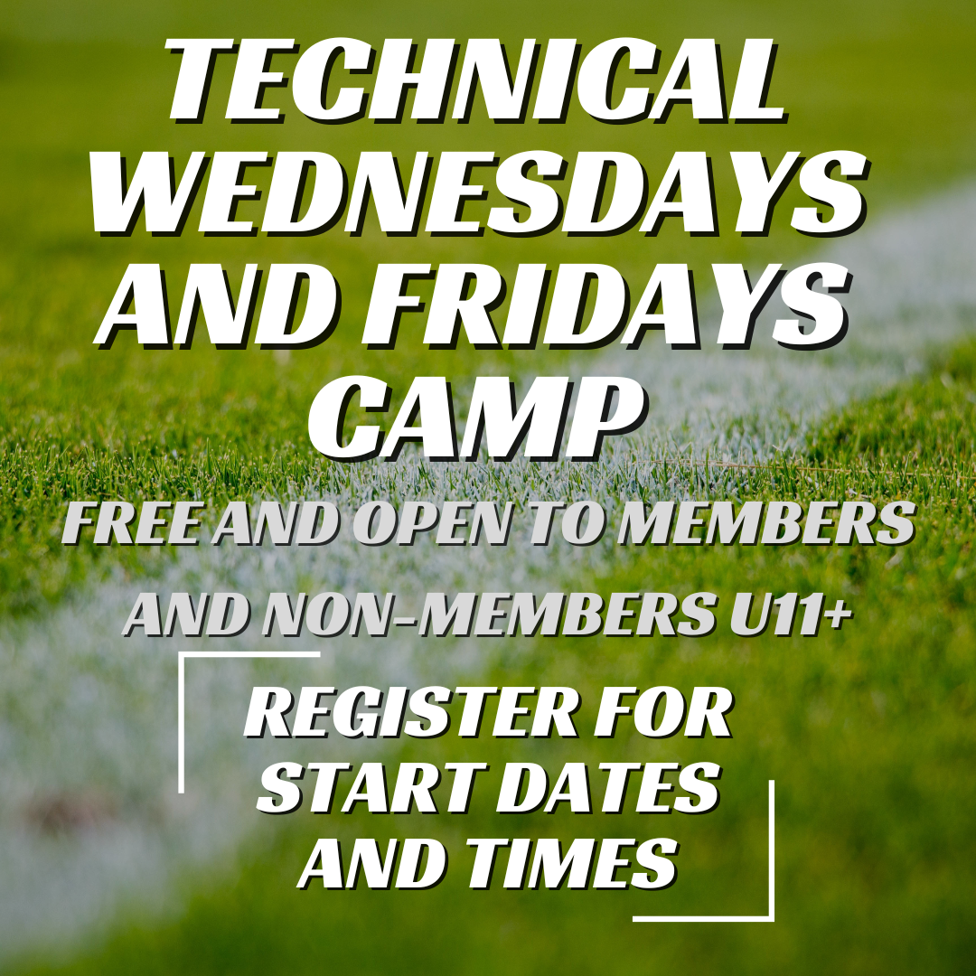 Text on grass field: