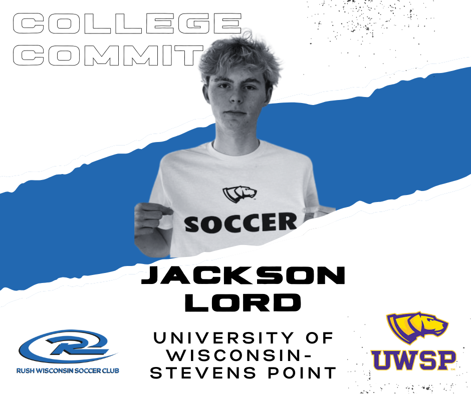 Jackson Lord commits to University of Wisconsin-Stevens Point soccer.