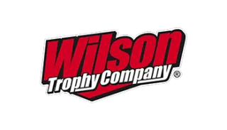 Wilson Trophy Company logo in red and black text.