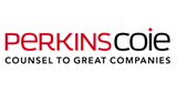 Perkins Coie logo in red and black, with tagline "Counsel to Great Companies".
